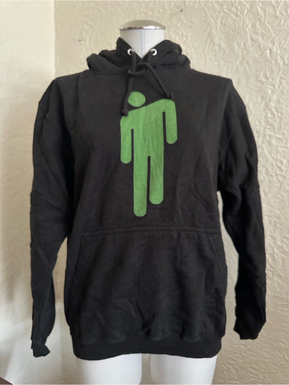 Billie Eilish When We All Fall Asleep 2019 Wold Tour Hoodie Sweatshirt Green M